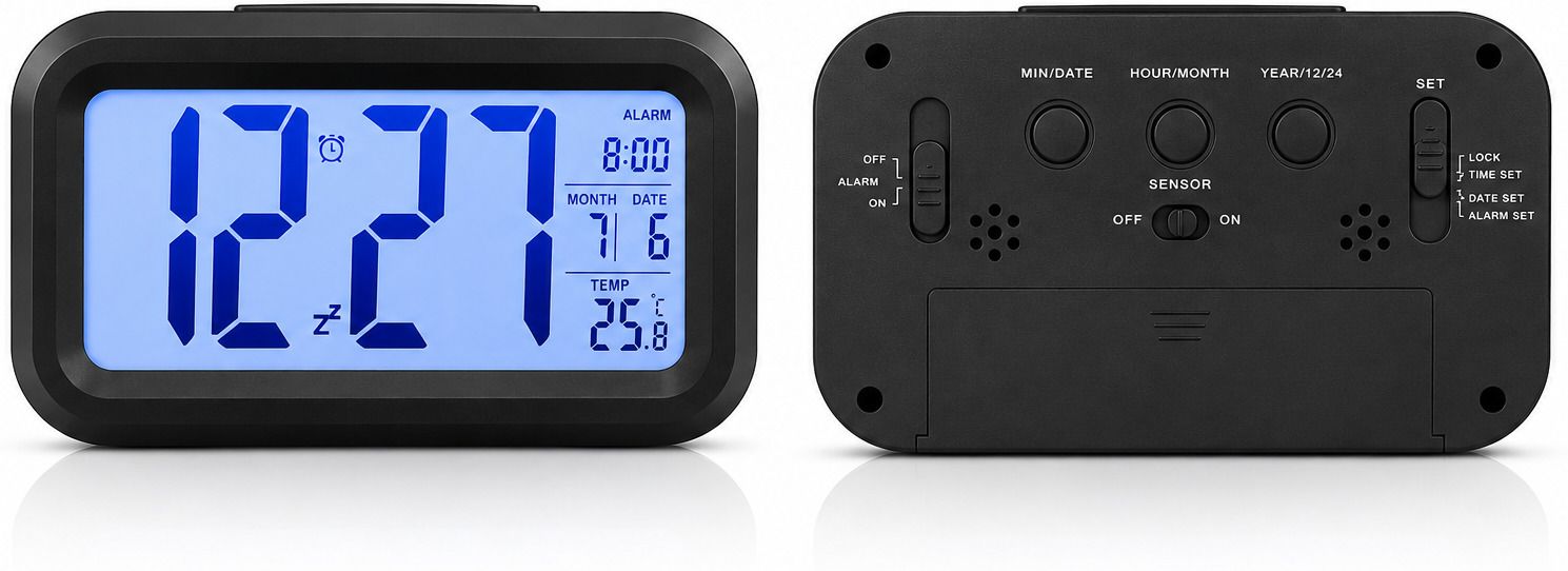 velnorra Digital Black Clock-picture-26