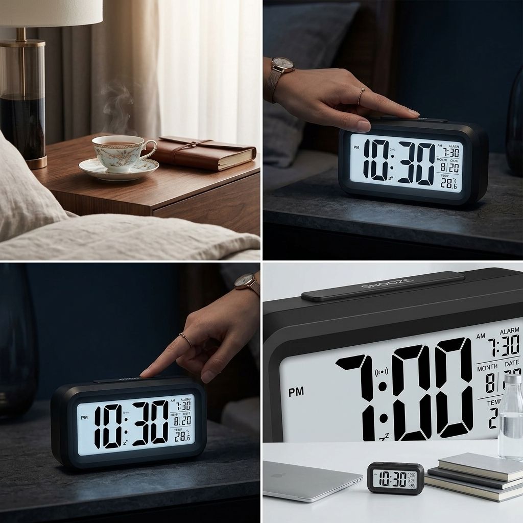 imgenzie Digital Black Clock-picture-38
