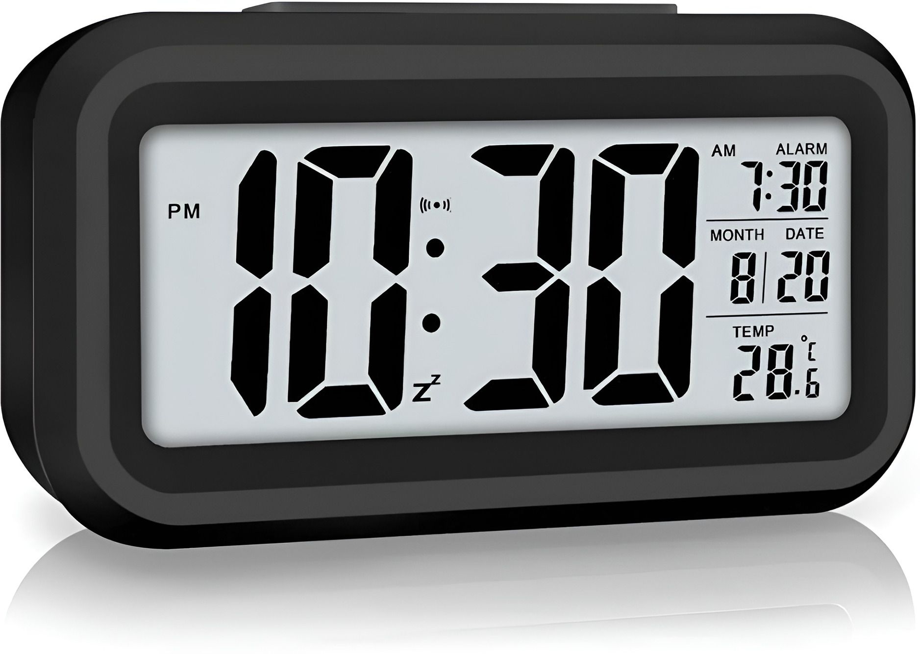Digital Black Clock-image-17