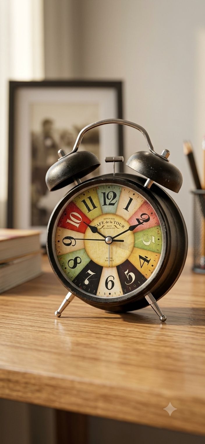 jmme Analog Black Clock-picture-34