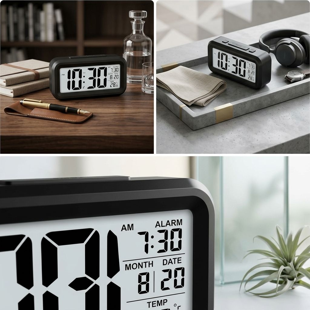imgenzie Digital Black Clock-picture-18