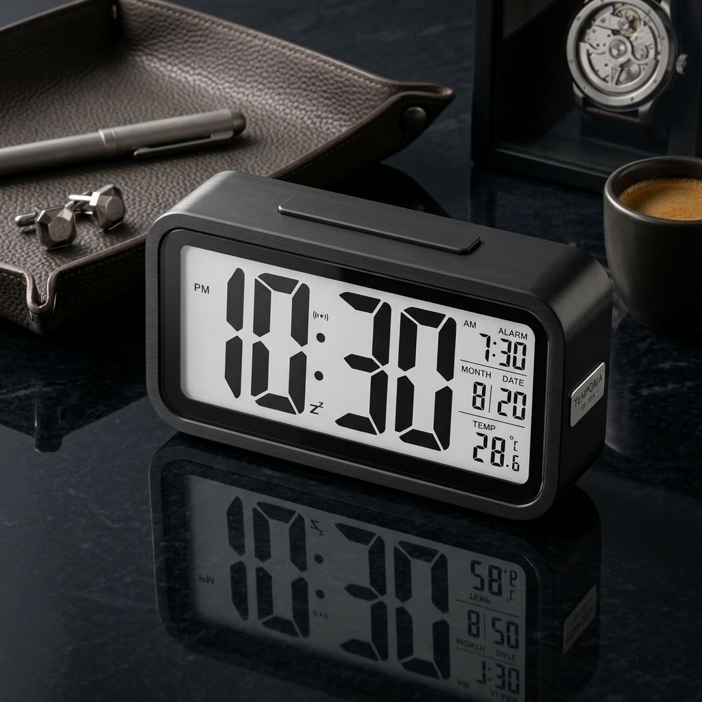 imgenzie Digital Black Clock-picture-17