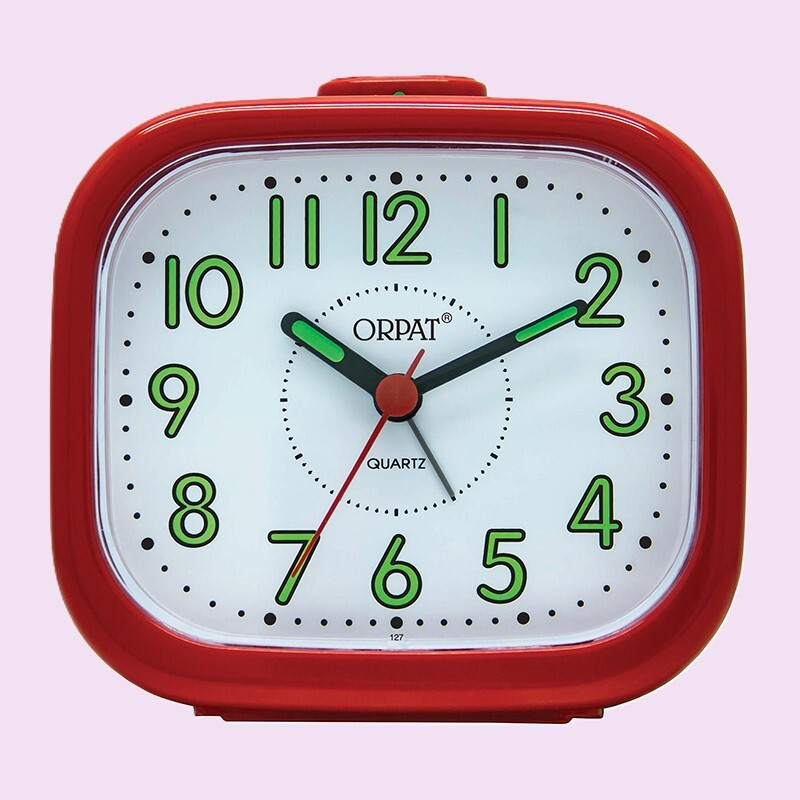 ajanta Analog Red Clock image 1