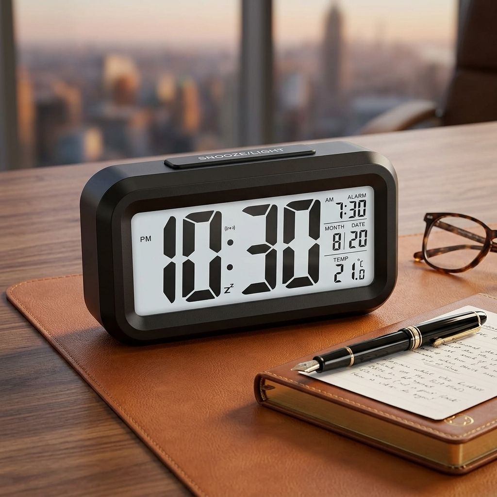 imgenzie Digital Black Clock-picture-27