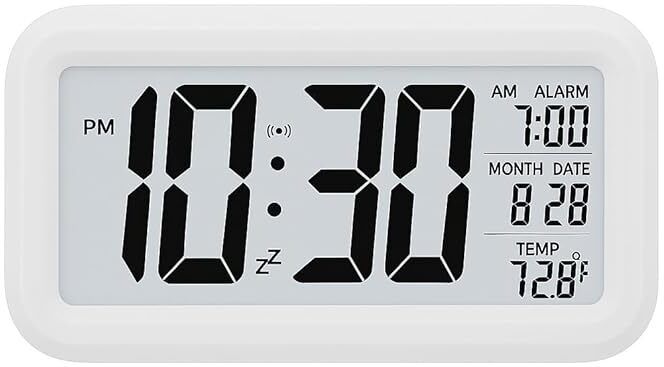 haltywer Digital White Clock-picture-28