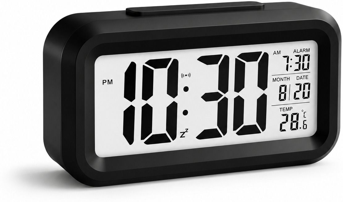 srm Digital Black, Multicolor Clock-picture-39