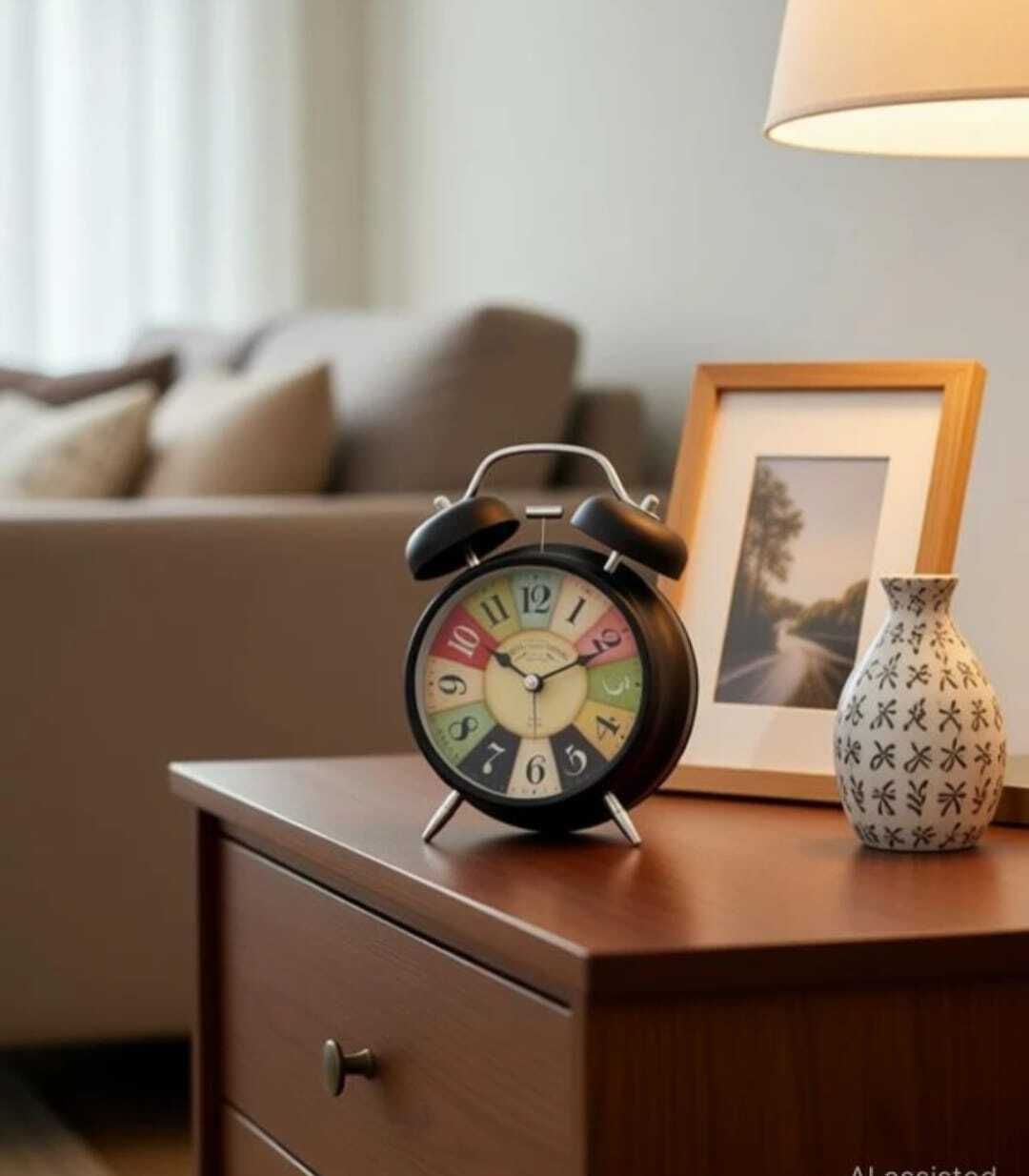 azel sellworld Analog Black, Multicolor Clock-picture-14