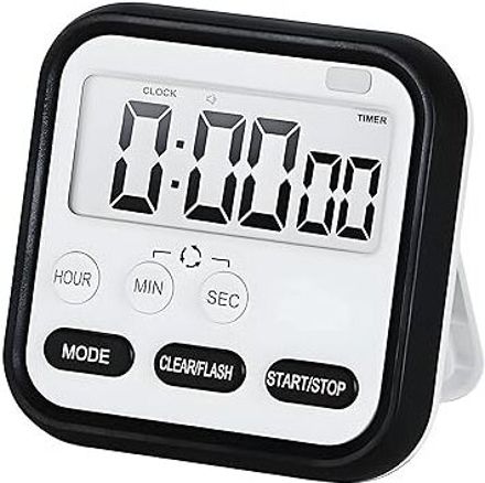 Digital Black Clock-image-35