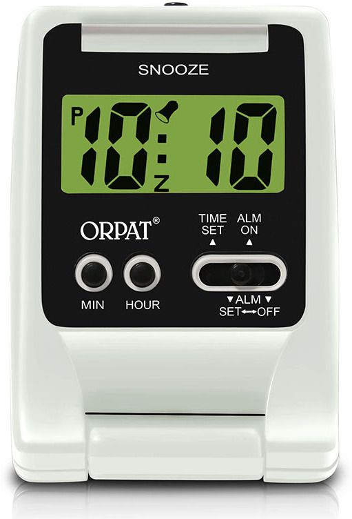 orpat Digital White Clock-picture-12