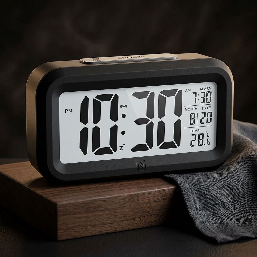 imgenzie Digital Black Clock-picture-33