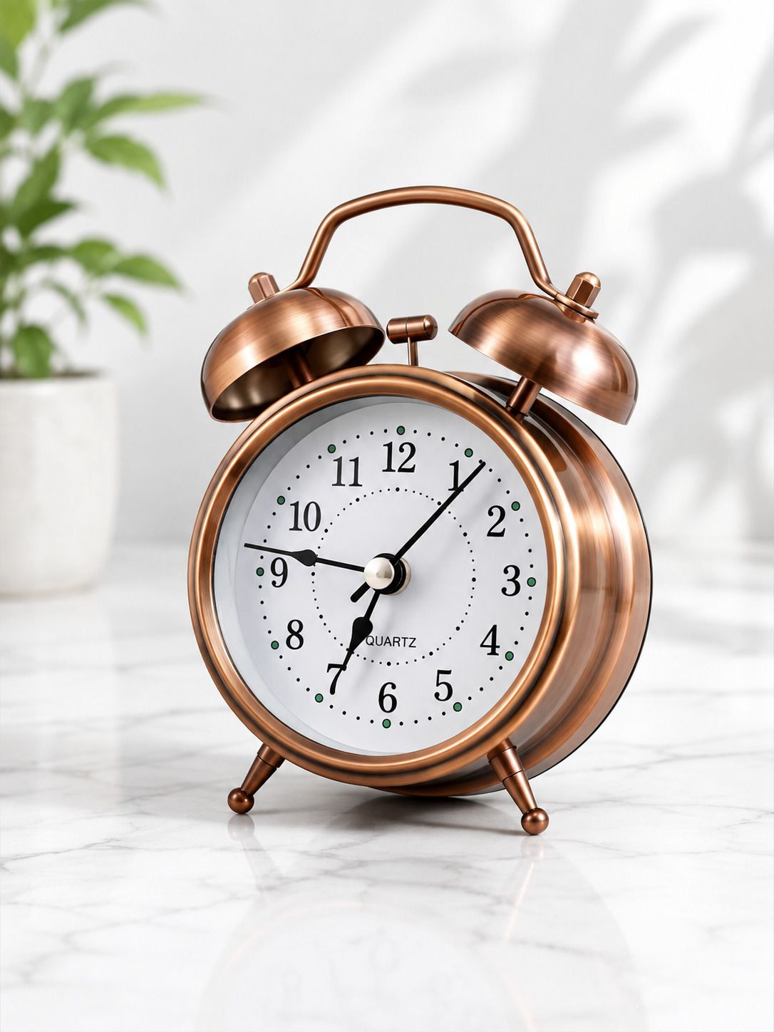 Analog-Digital COPPER, Rose Gold Clock-image-18