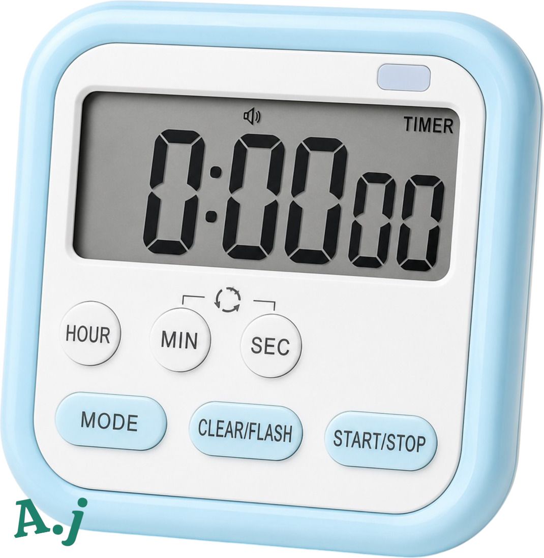 adhiniva Digital Blue Clock-picture-2