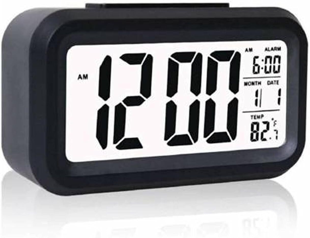 Digital Black Clock-image-32