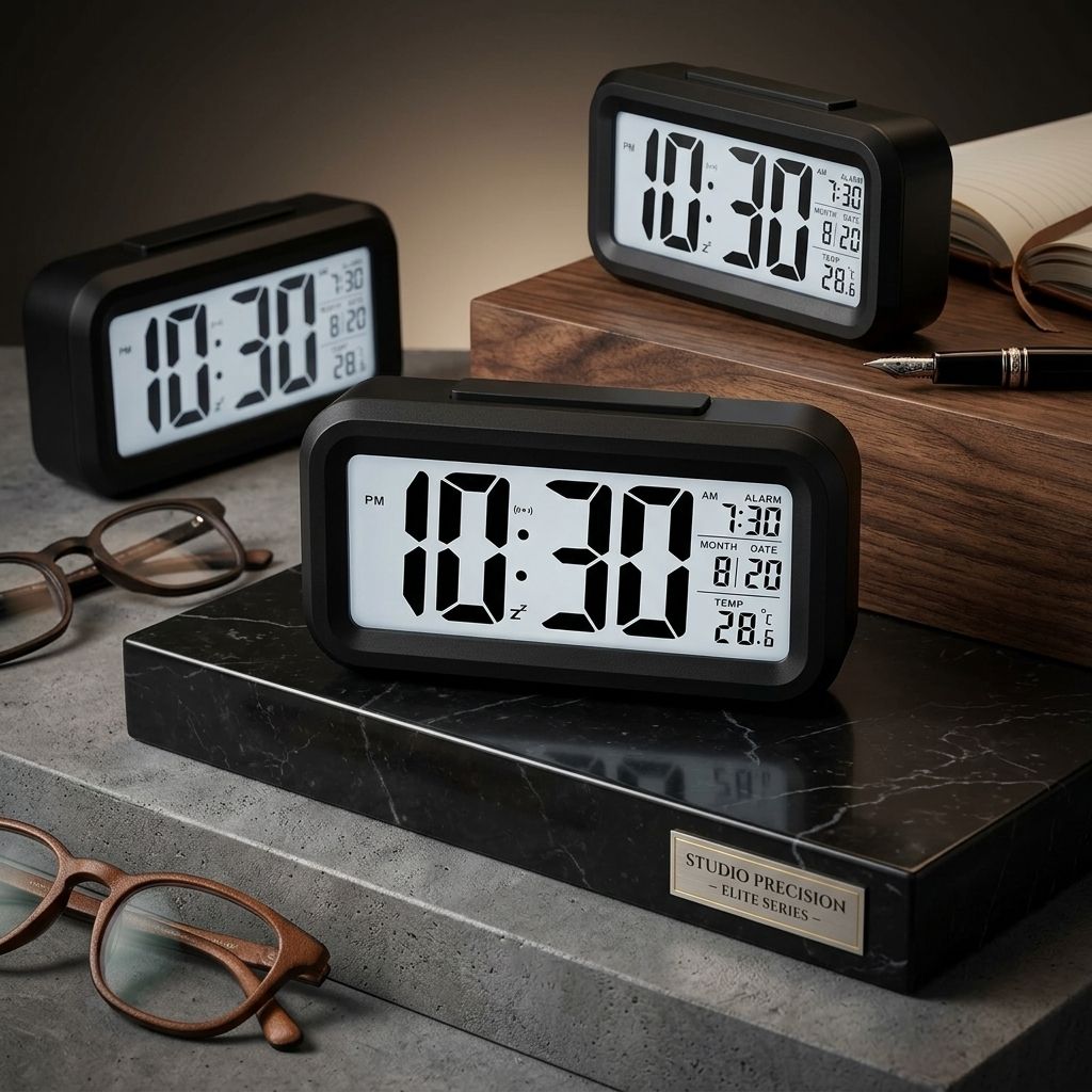 imgenzie Digital Black Clock-picture-20