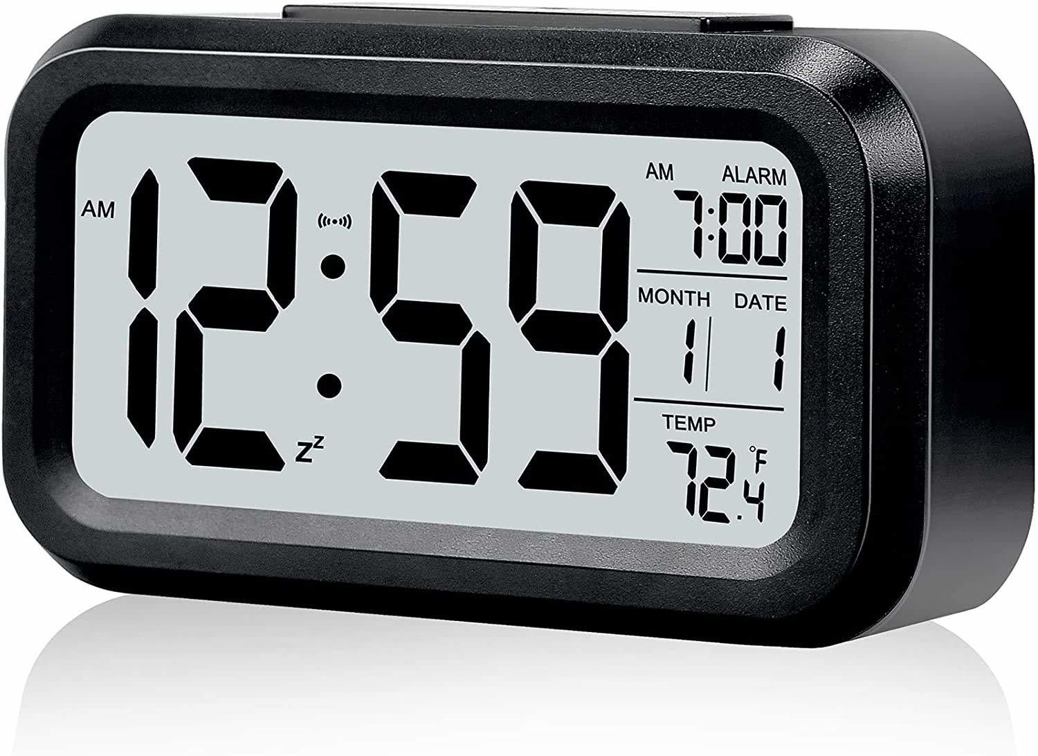 Digital Black Clock-image-10