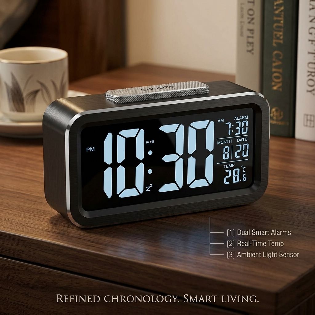 imgenzie Digital Black Clock-picture-14