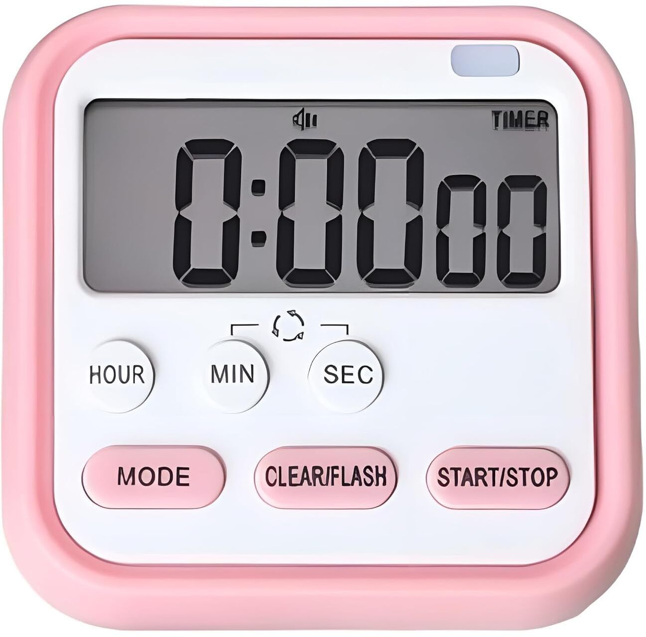 Digital Pink Clock