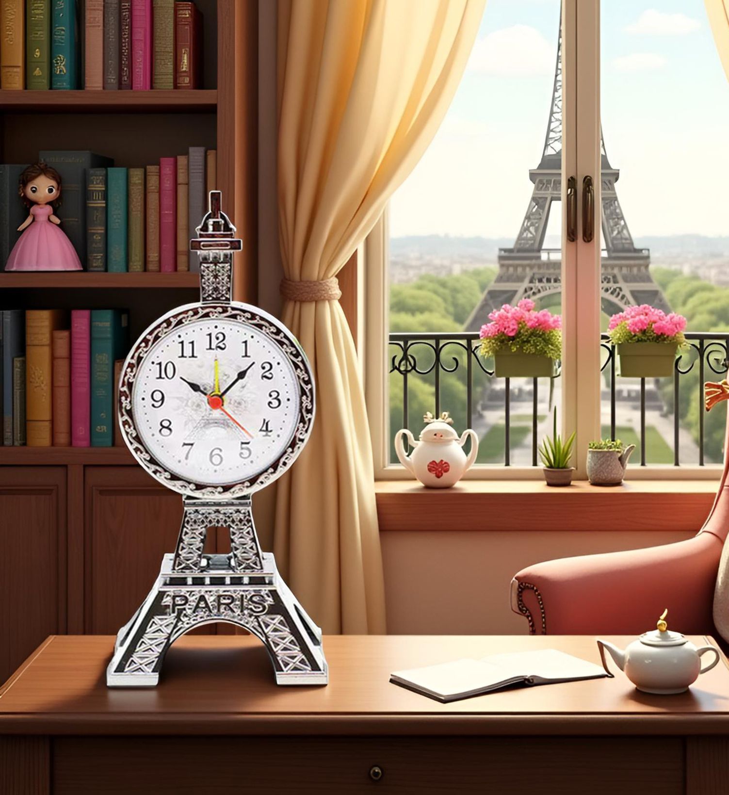 sadruchi Digital Silver Clock-picture-44