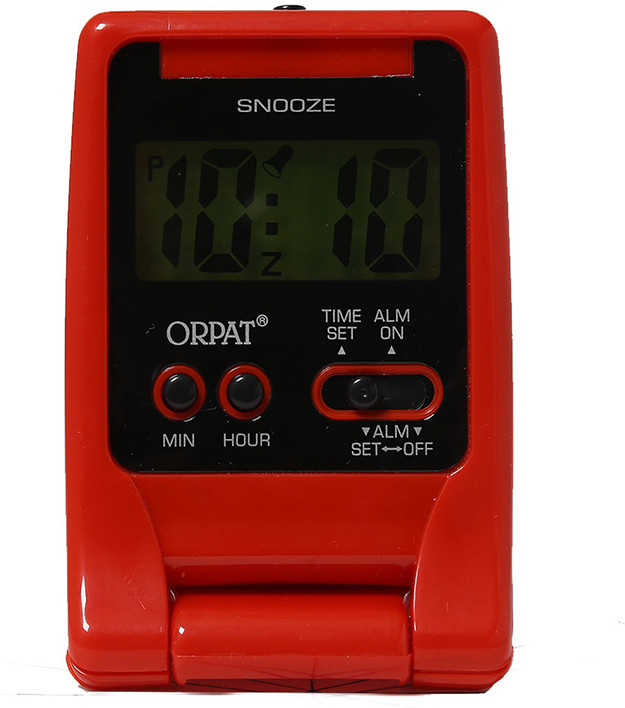 orpat Digital Red Clock image 1
