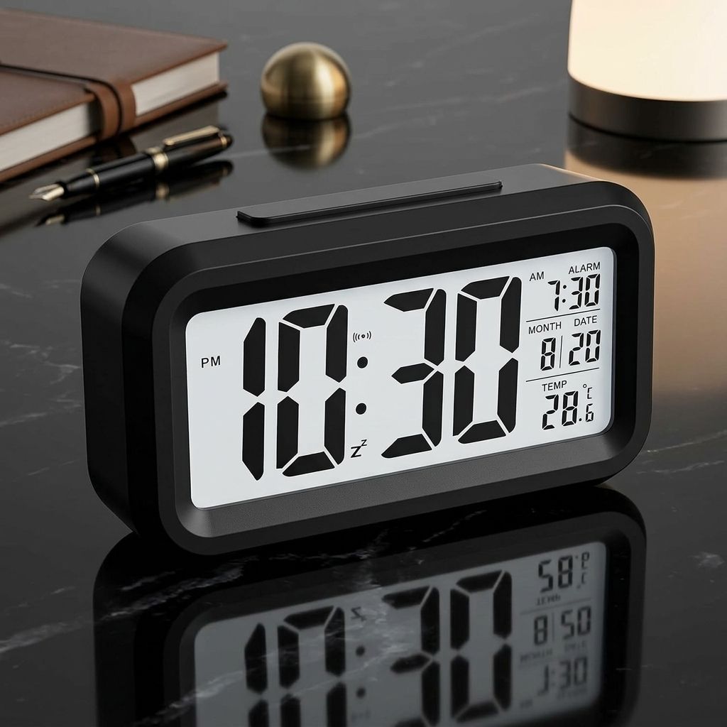 imgenzie Digital Black Clock-picture-46