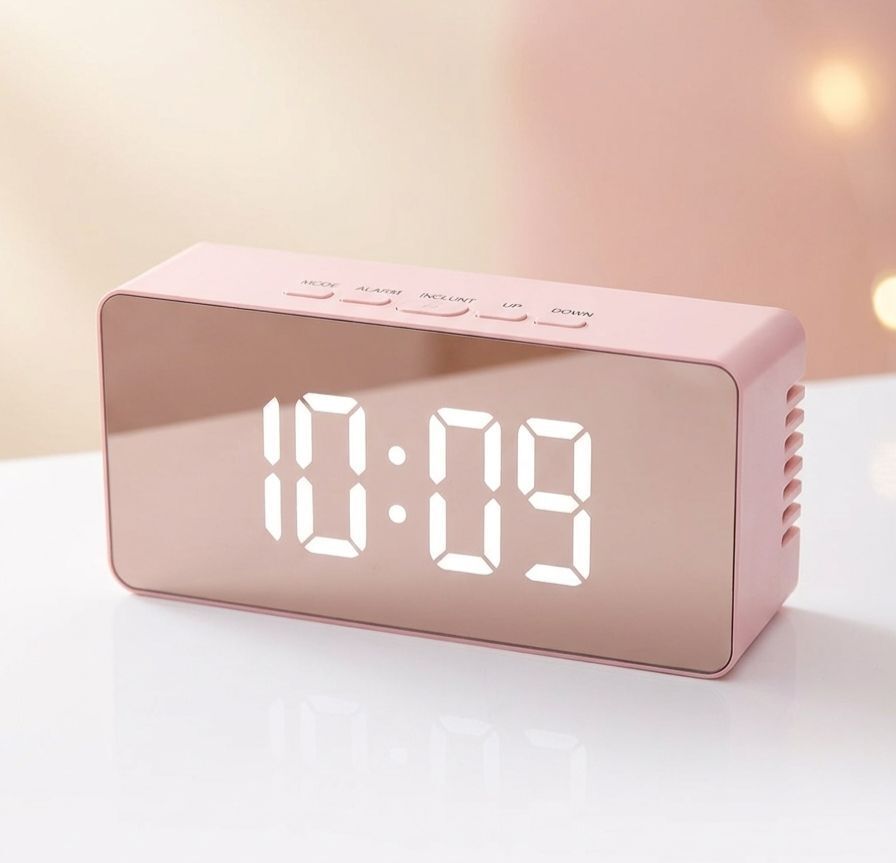 ezytech Digital White Clock-picture-24