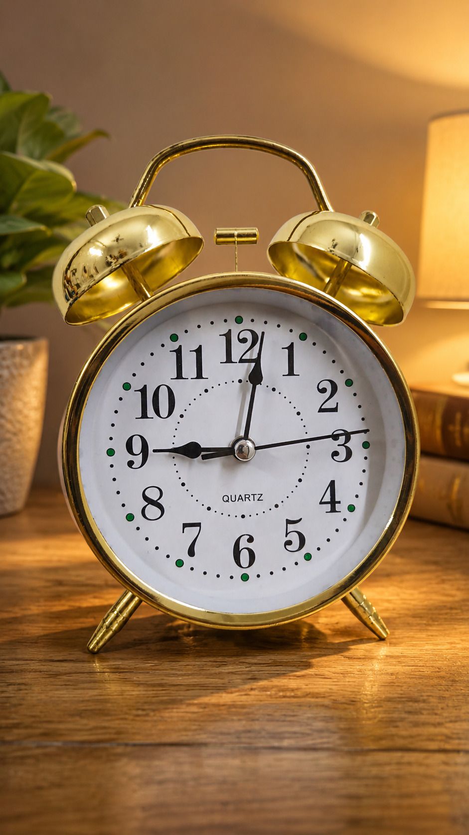 ad pvt ltd Analog Golden Clock-picture-17