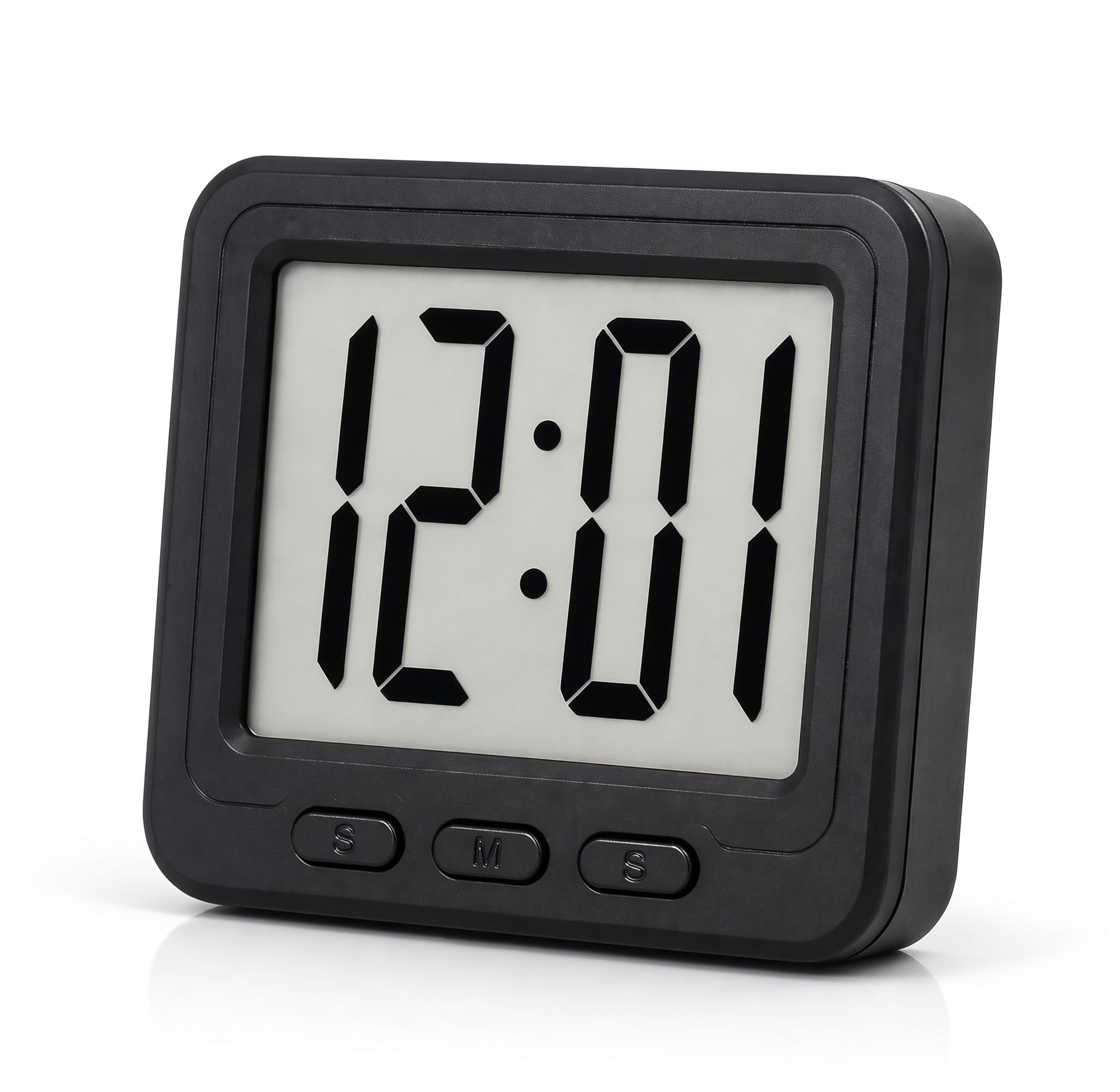 leafsy Digital Black Clock-picture-46
