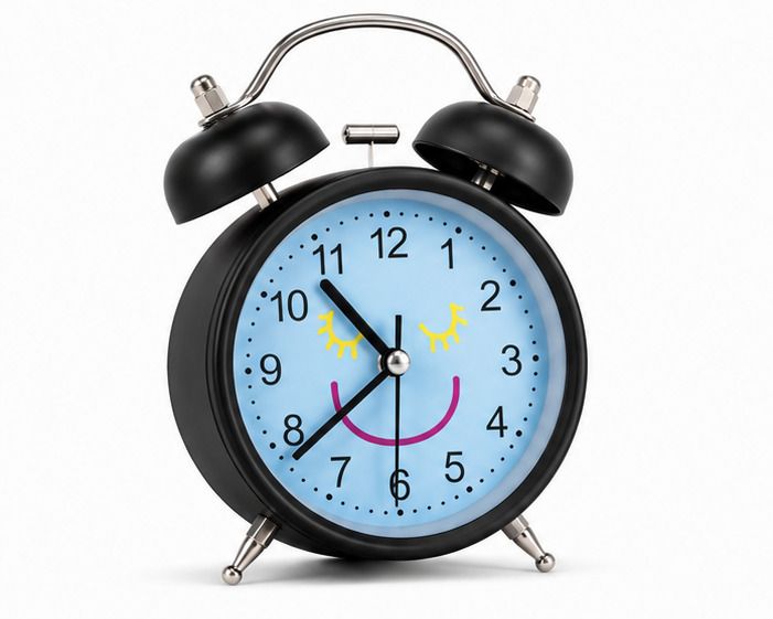 nuevoemporium Analog BLUE BLACK Clock-picture-20