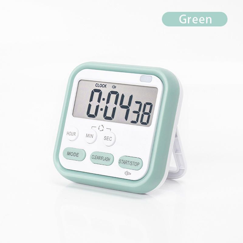 Digital Green Clock
