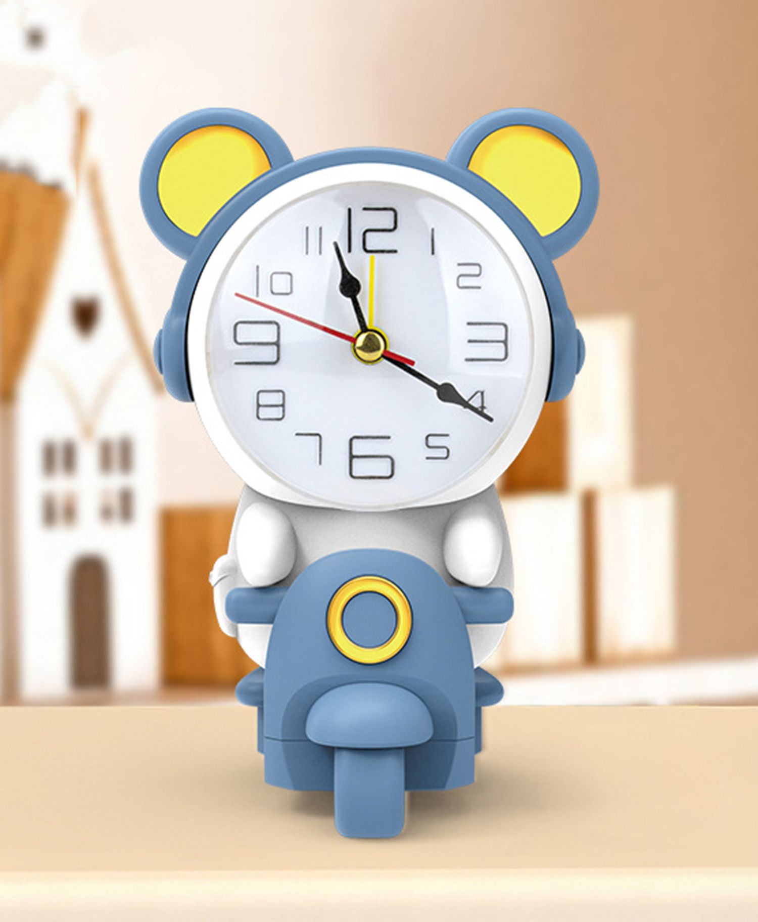 spiaty Analog Blue Clock-picture-16