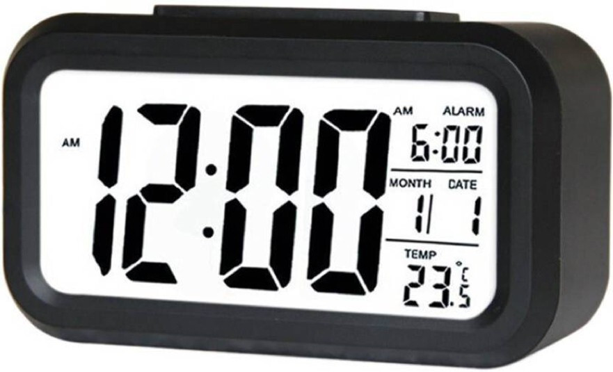 bbd kitchen shop Digital Black Clock image 1