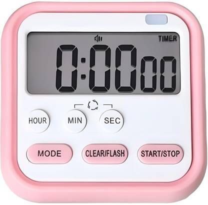 zontic Digital Pink Clock-picture-15