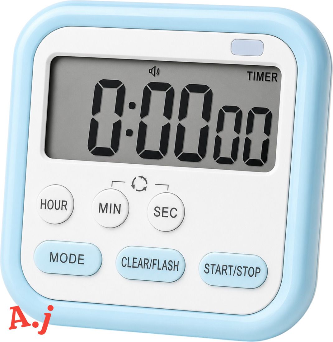 adhiniva Digital Blue Clock-picture-0