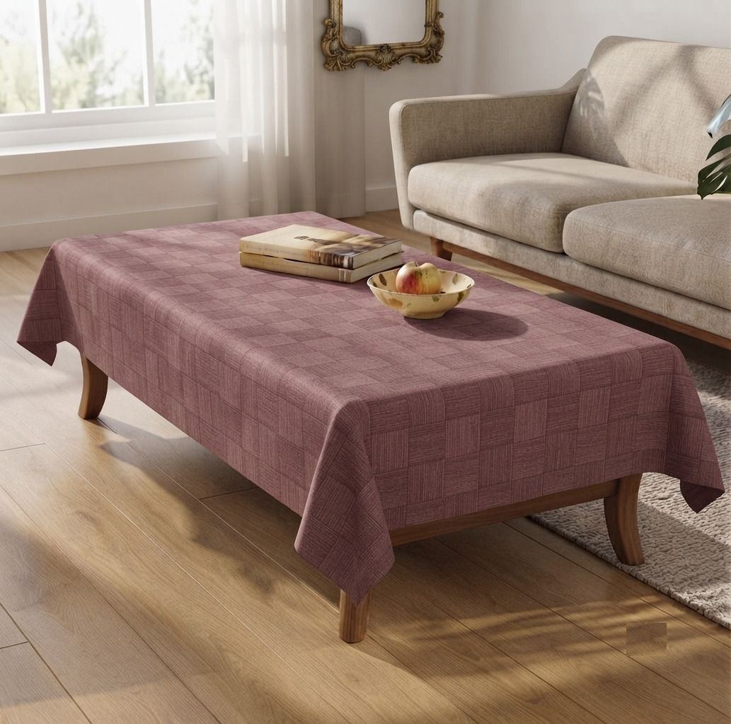 casa furnishing Vinyl 2 Seater Printed Table Cover-picture-6