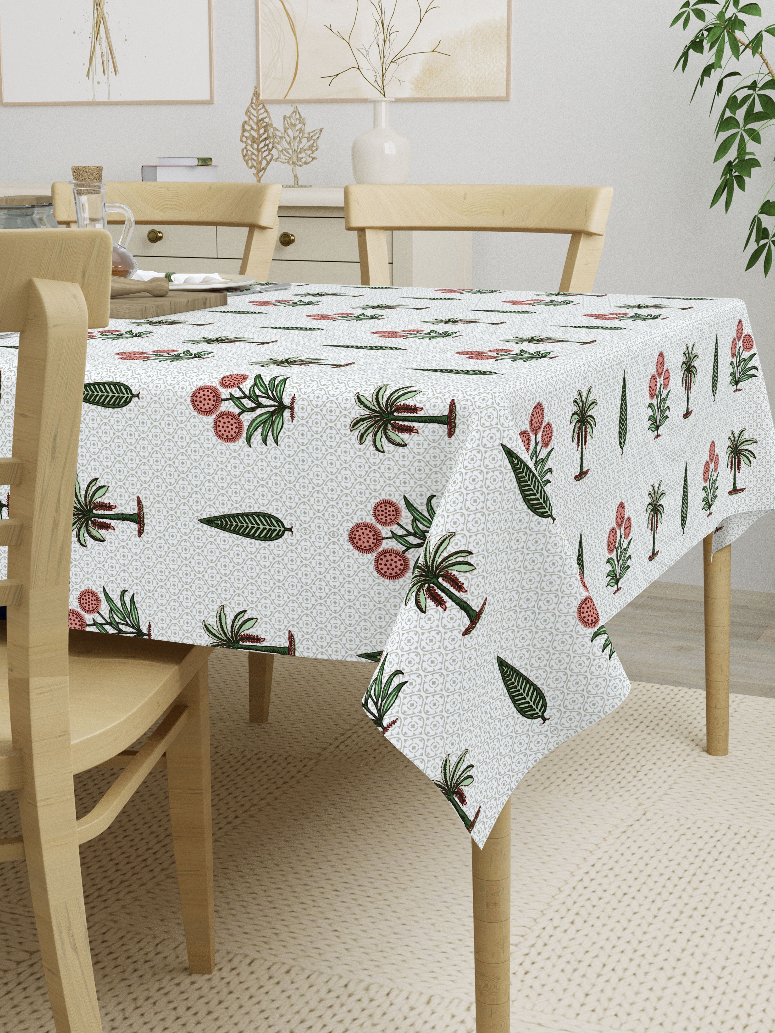 flipkart smartbuy Cotton 4 Seater Printed Table Cover-picture-13