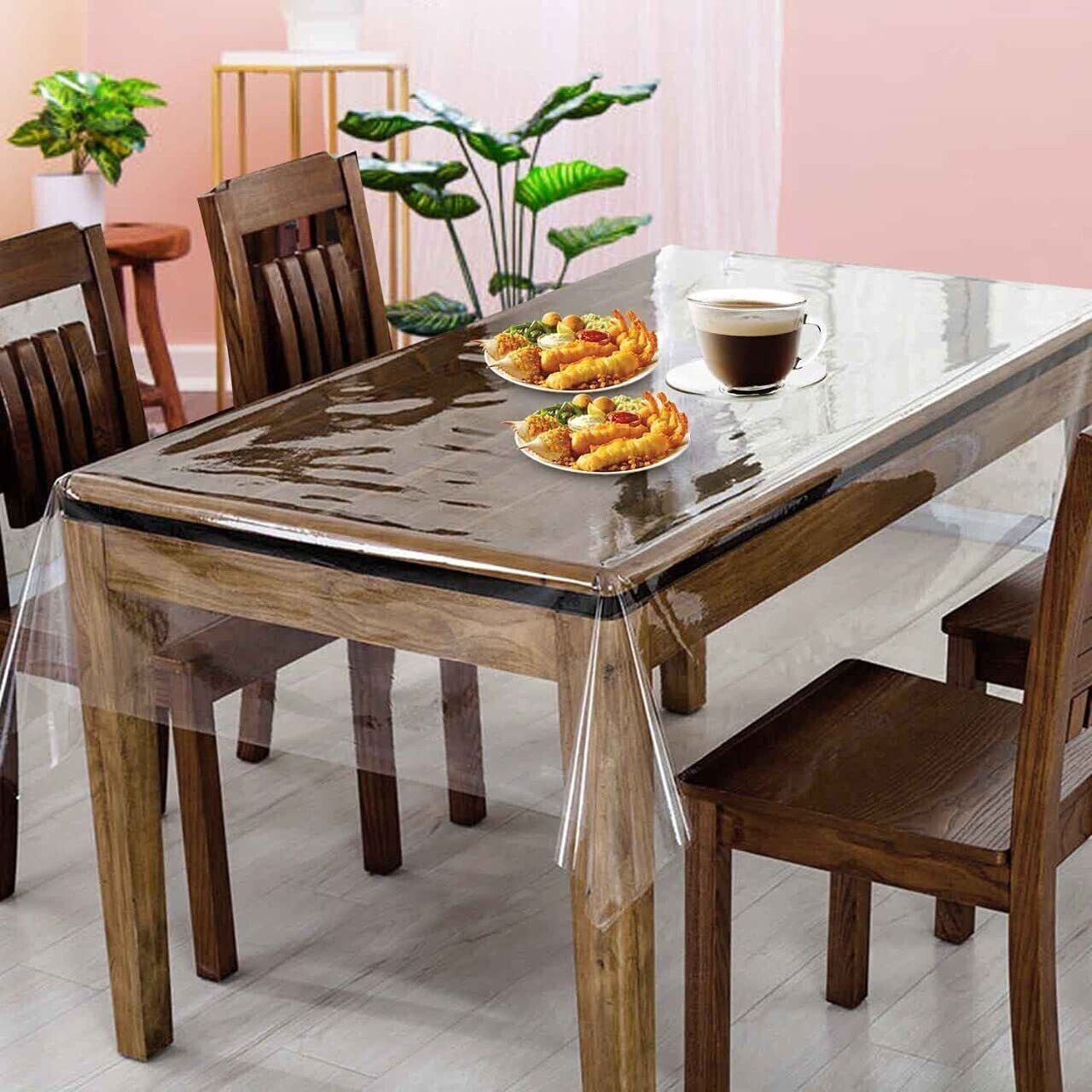 Solid 6 Seater Table Cover-image-0
