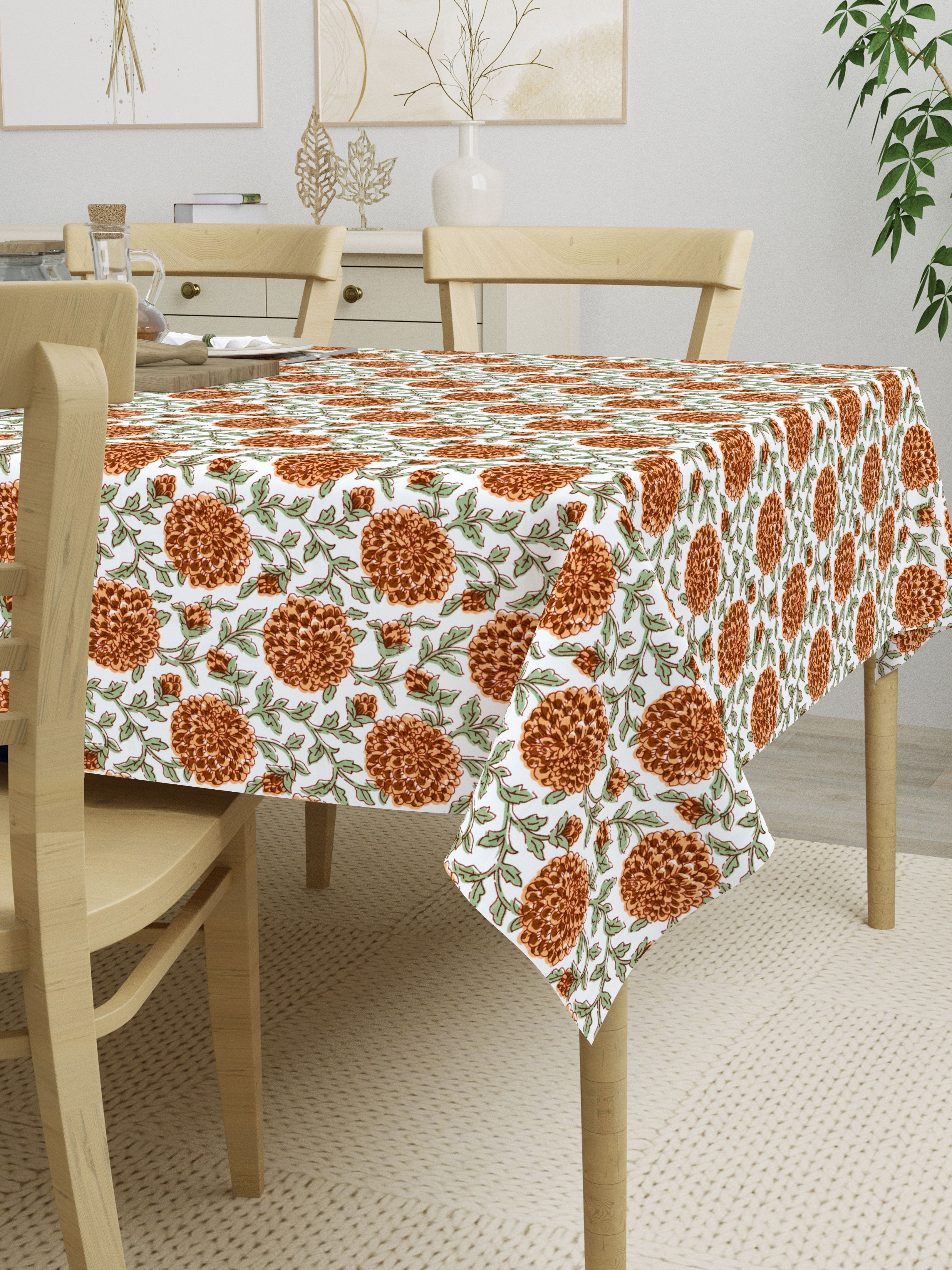 flipkart smartbuy Cotton 4 Seater Printed Table Cover-picture-47