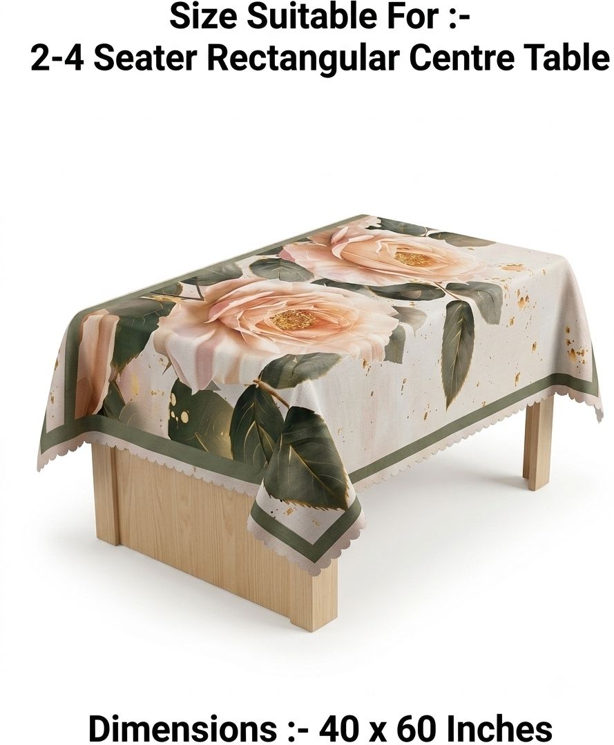 nvh Velvet 4 Seater Floral Table Cover-picture-21