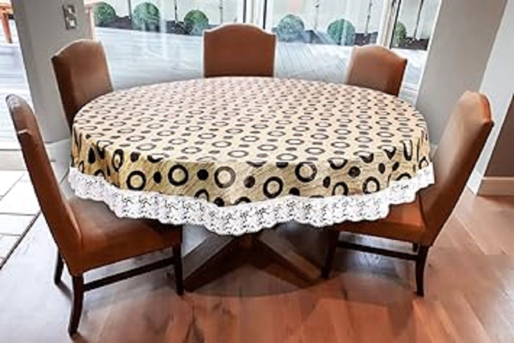 zitin Floral, Printed 4 Seater Table Cover-picture-26