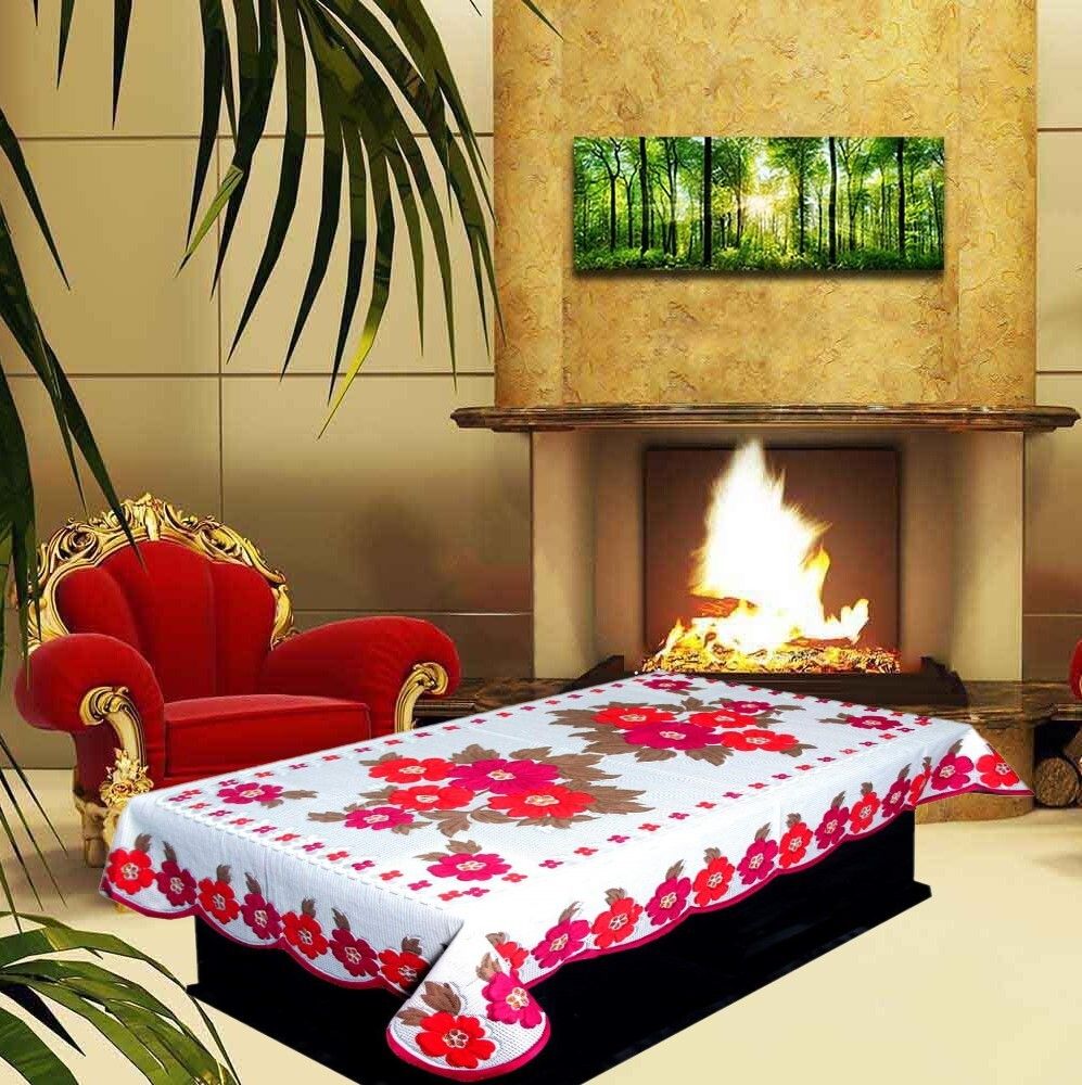 ag creations Cotton 4 Seater Floral Table Cover-picture-19