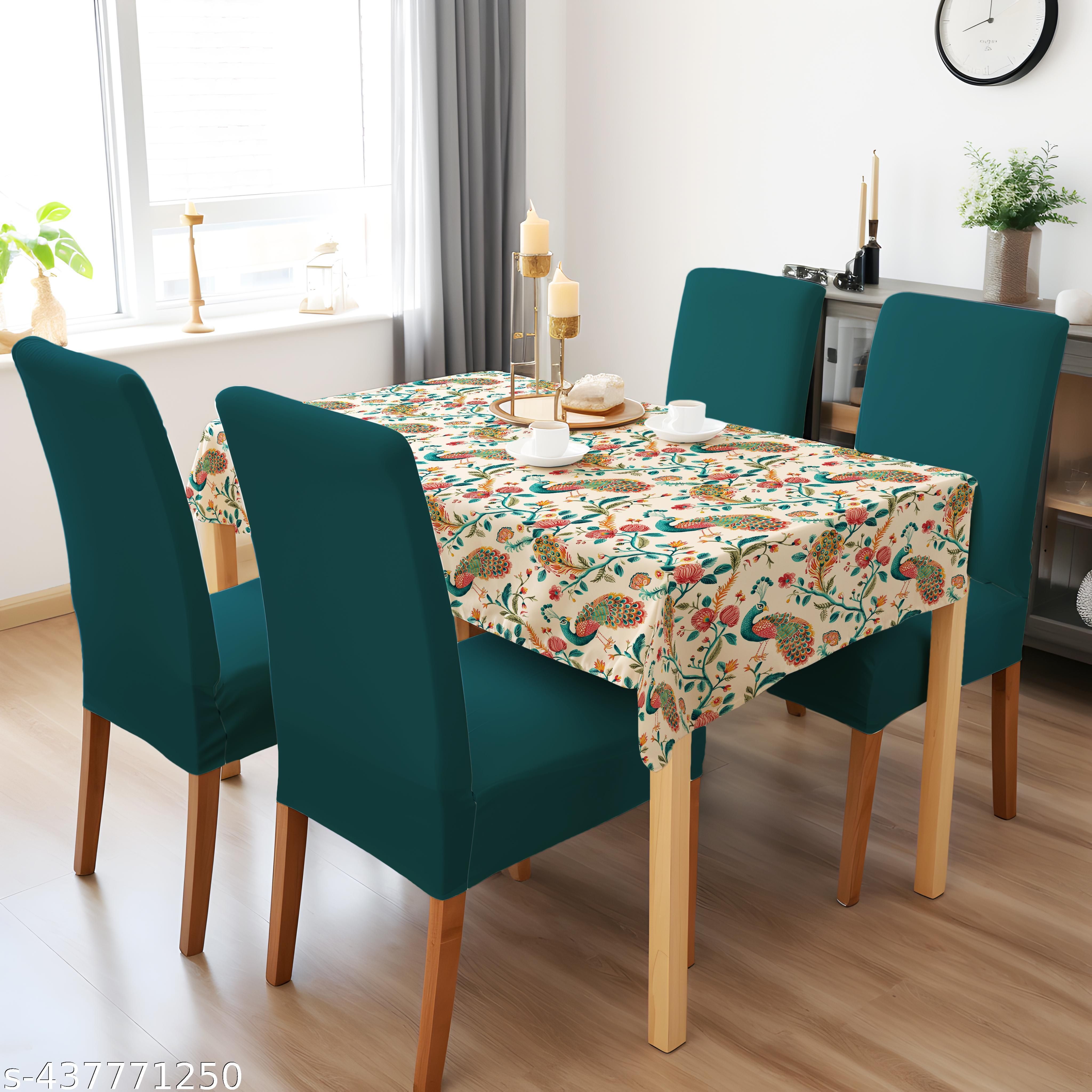 decorian Floral 4 Seater Table Cover-picture-23
