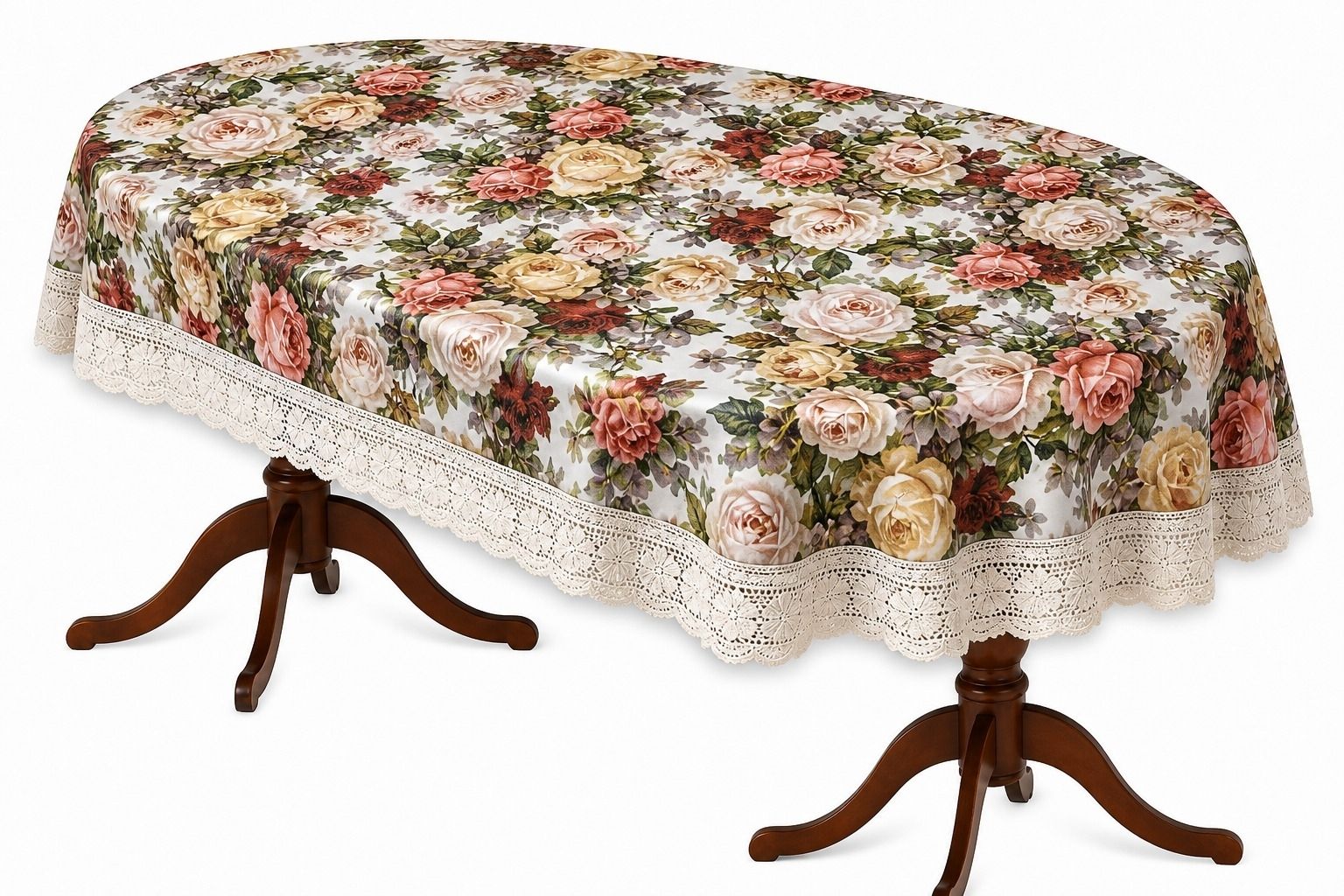 the house tree Plastic 4 Seater Printed Table Cover-picture-25
