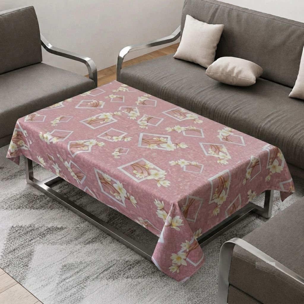 flipkart smartbuy Vinyl 4 Seater Floral Table Cover-picture-25