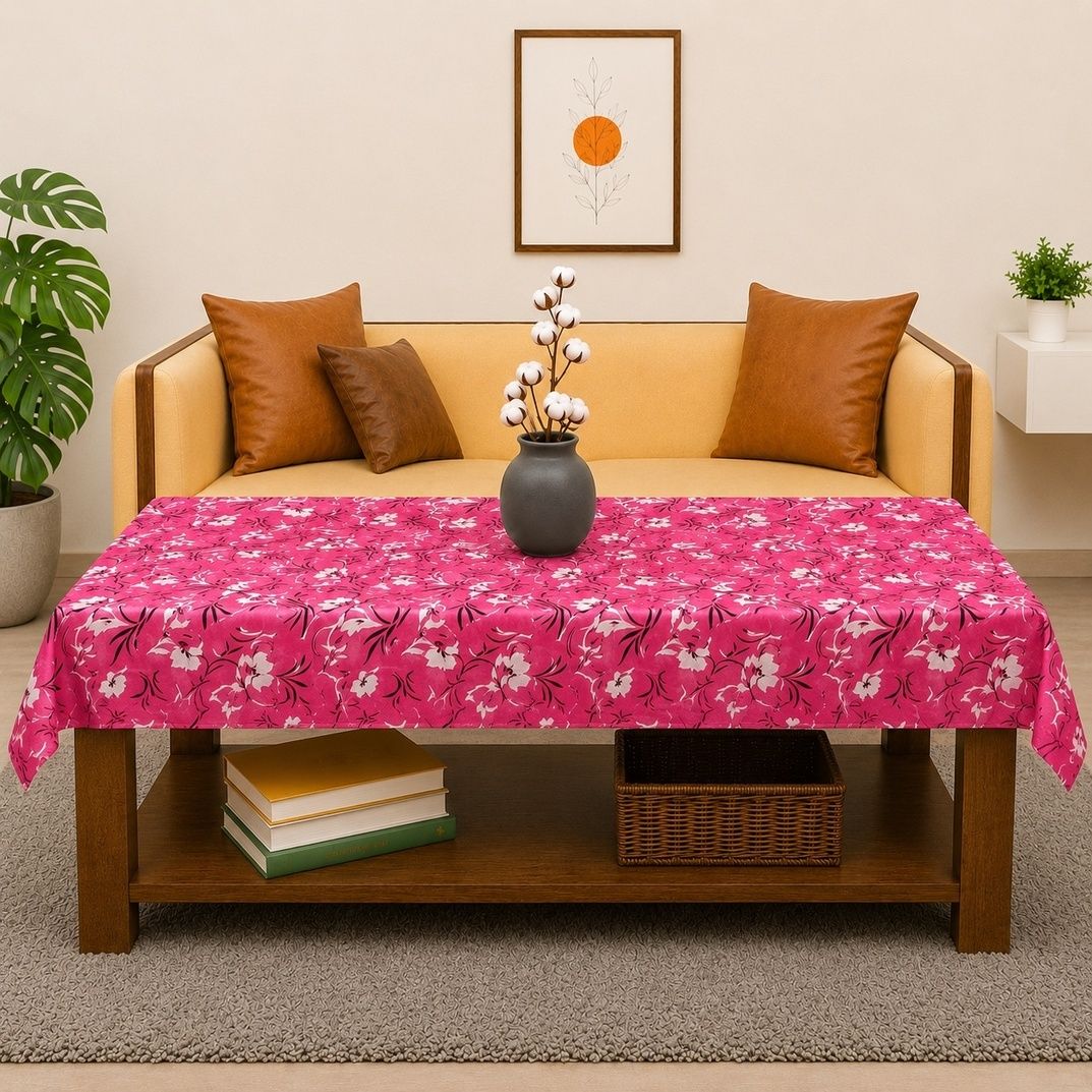PVC 2 Seater Printed Table Cover-image-17