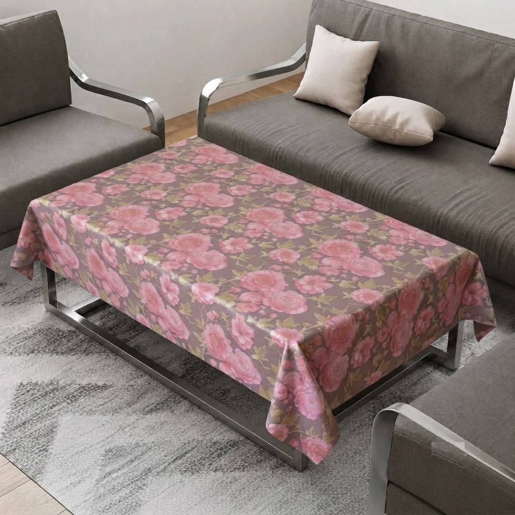 Vinyl 2 Seater Printed Table Cover-image-13
