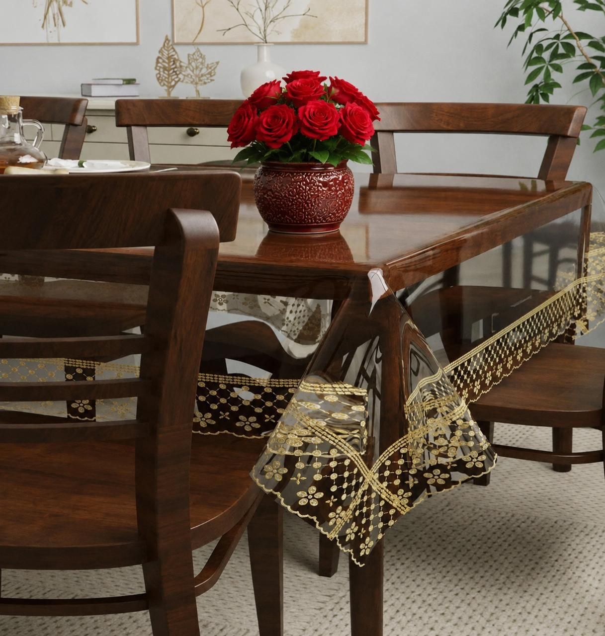 abliss PVC 8 Seater Solid Table Cover-picture-10