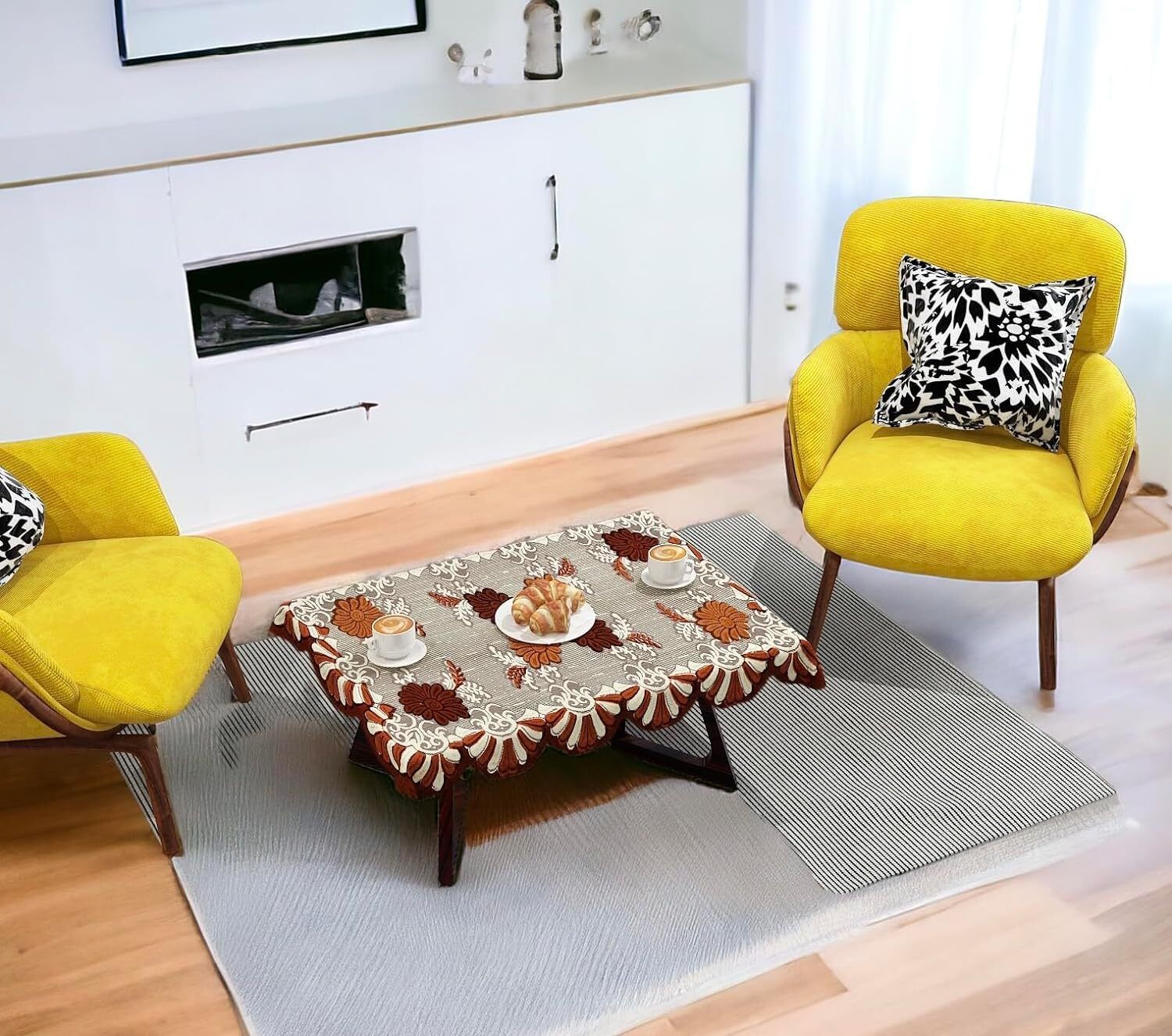 easttardomm Floral 2 Seater Table Cover-picture-24