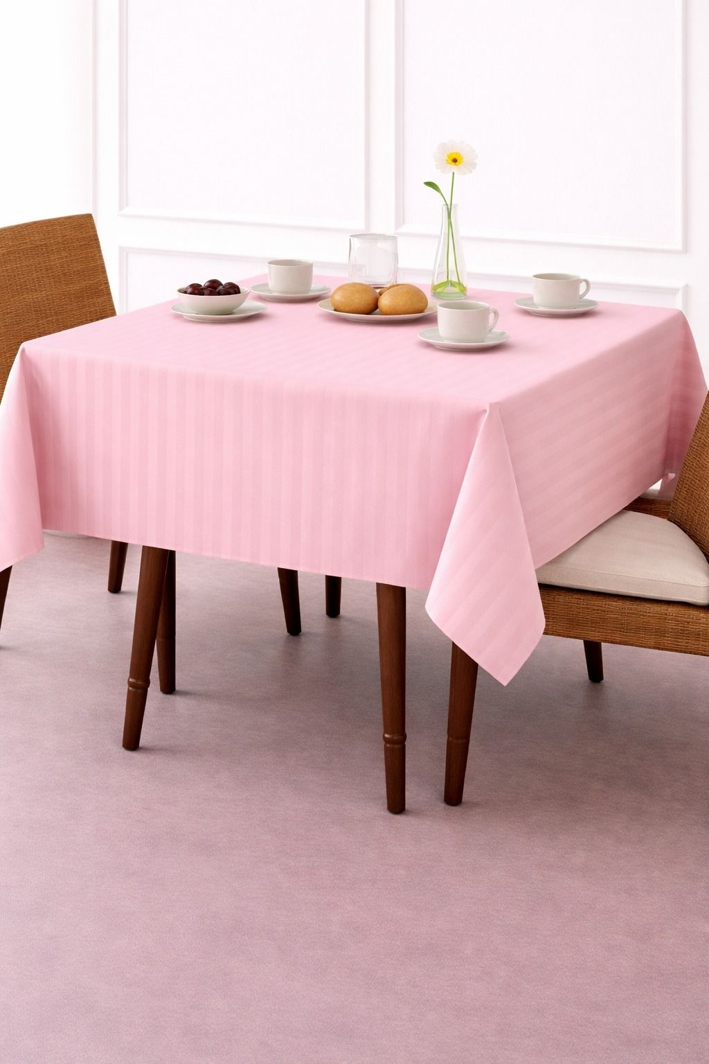 rrc Satin 14 Seater Striped Table Cover-picture-20
