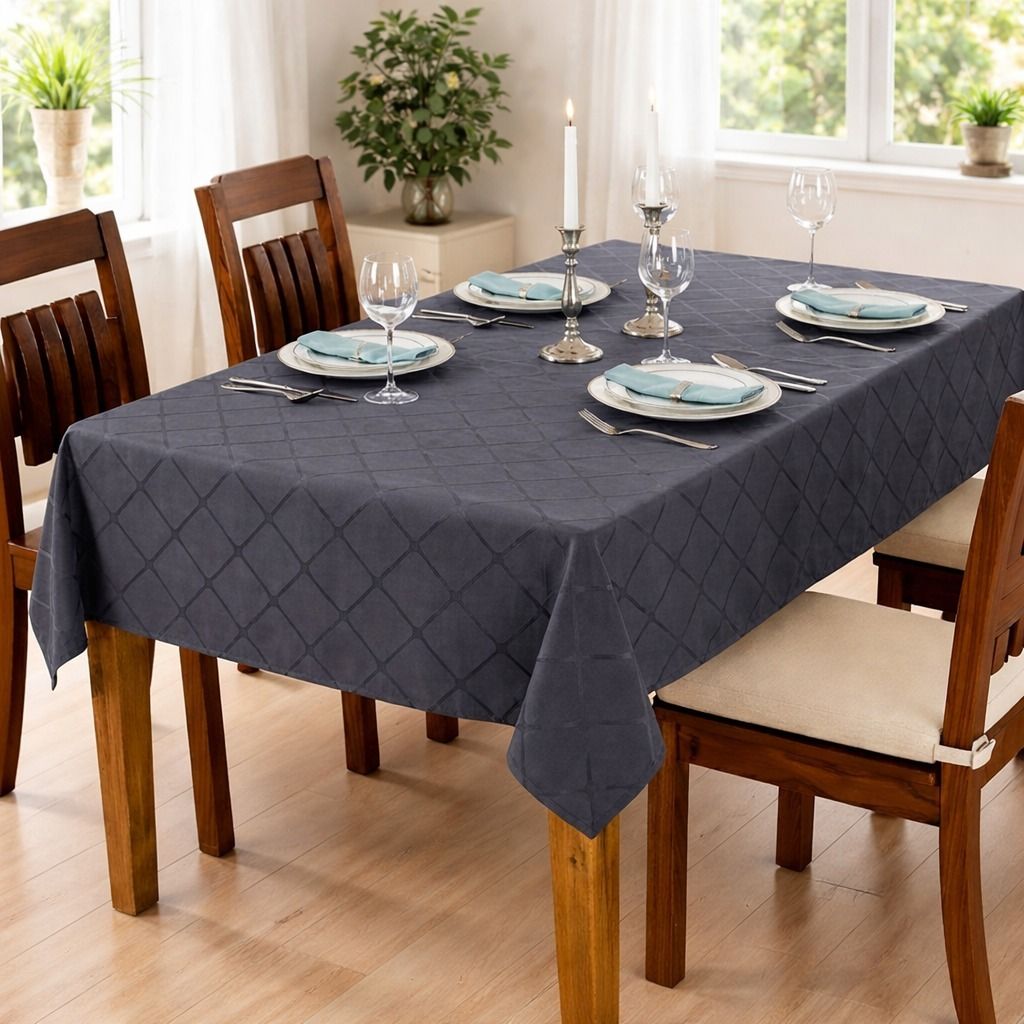 Cotton 6 Seater Printed Table Cover-image-17