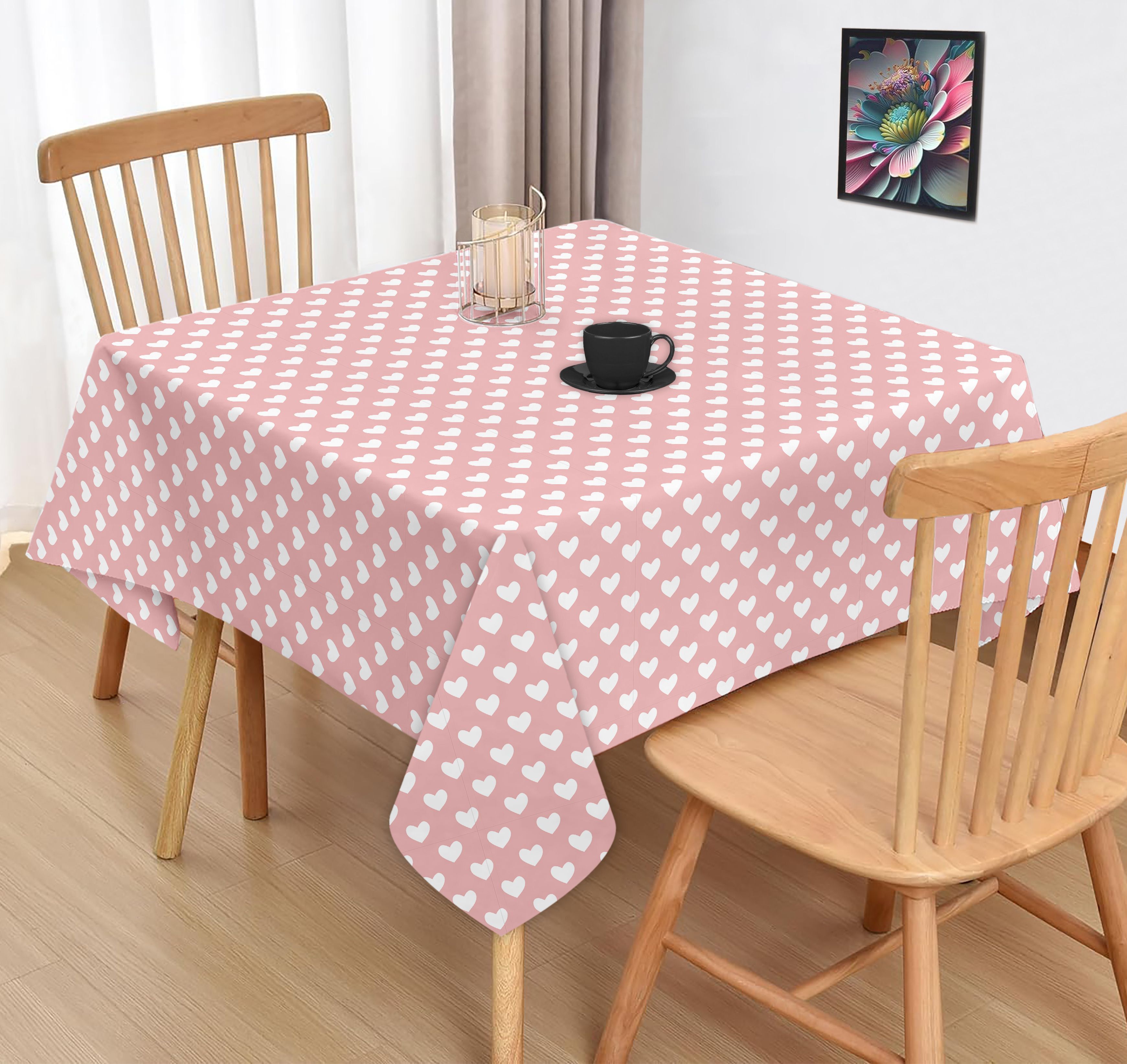 oasis hometex Cotton 2 Seater Printed Table Cover-picture-28